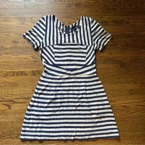 Marc by Marc Jacobs Womens Yuni Stripe size medium nautical preppy retro french